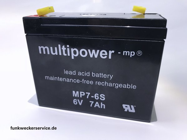 Multipower MP7-6S Bleiakku für Horizont Euro-Blitz